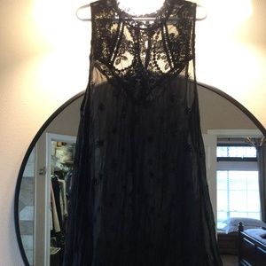 4 love and liberty sheer swing top xs